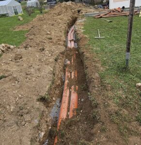 izkop drenaža kanalizacija meteorne vode infrastruktura